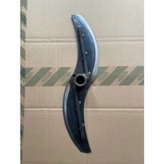 dao lưỡi liền nguyên khối dày 3,5li của máy băm chuối chất liệu lm từ thép nhíp xe siêu sắc bén