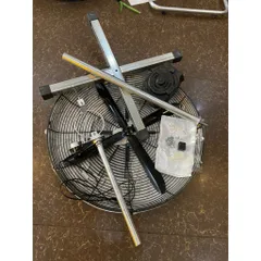bộ phụ kiện quạt đường kính lồng 55cm trục 12mm không mô tơ chân đứng ( tự chế thêm mô tơ máy giặt )