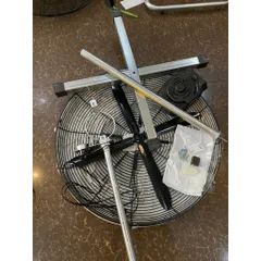 bộ phụ kiện quạt đường kính lồng 55cm trục 12mm không mô tơ chân đứng ( tự chế thêm mô tơ máy giặt )
