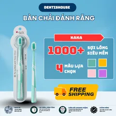 [ HÀNG VIỆT NAM ] Bàn Chải Đánh Răng Lông Mềm KAKA - Làm Sạch Sâu, Bảo Vệ Nướu Hiệu Quả - Sản Phẩm Vệ Sinh Răng Miệng.