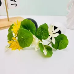 Chậu hoa sen giả trang trí phòng - bằng nhựa kích thước khoảng 12*10cm