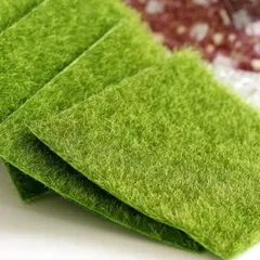 🌱 Thảm cỏ giả mini trang trí tiểu cảnh – Cỏ nhân tạo mô phỏng tự nhiên