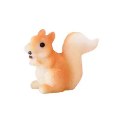 Bộ mô hình đàn sóc cute bằng nhựa - trang trí tiểu cảnh,bàn học,bàn làm việc,taplo ô tô…