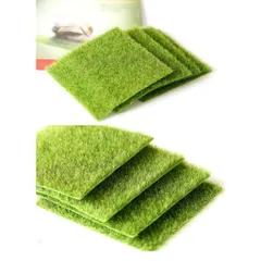 🌱 Thảm cỏ giả mini trang trí tiểu cảnh – Cỏ nhân tạo mô phỏng tự nhiên