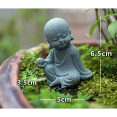 🙏 Bộ Tượng Mini Địa Tạng Vương Bồ Tát – Phật Tổ – Quan Âm | Decor Thiền Tĩnh Thanh Nhã 🙏 bằng đá sa thạch