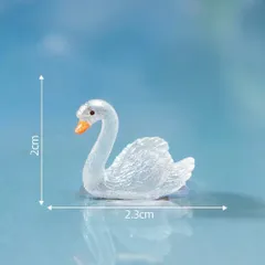 🦢 Combo 2 THIÊN NGA MINI TRANG TRÍ TIỂU CẢNH – NHỰA CAO CẤP | KÍCH THƯỚC 2 x 2.3CM