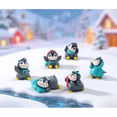 🐧 Set Chim Cánh Cụt Mini Decor – Trang Trí Tiểu Cảnh Cực Xinh 🐧