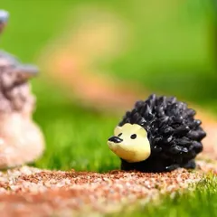 combo 2 Nhím mini trang trí tiểu cảnh siêu cute kích thước 2,7 *1,7cm