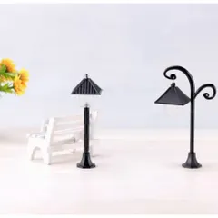 💡 Đèn đường mini trang trí tiểu cảnh – Đèn decor mô hình sân vườn kích thước 14,5*8,3cm