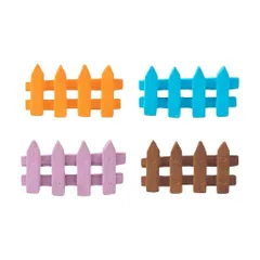Combo 2 hàng rào mini trang trí tiểu cảnh – Phụ kiện decor chậu cây kích thước 3,3*1,8cm