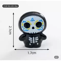 Combo mô hình 5 con ma   mini dễ thương - decor tiểu cảnh độc lạ