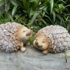 MÔ HÌNH NHÍM TRANG TRÍ SÂN VƯỜN BẰNG NHỰA – SIZE LỚN 18CM 🦔