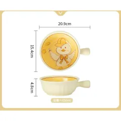 BỘ BÁT ĐĨA VỊT CON NGỘ NGHĨNH