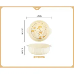 BỘ BÁT ĐĨA VỊT CON NGỘ NGHĨNH