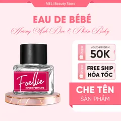 Nước Hoa Vùng Kín Foellie Eau De Bébé 5ml Inner Perfume Hàn Quốc Hương Phấn và Hoa Kết hợp