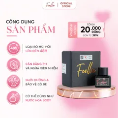 Nước hoa vùng kín FOELLIE [CHE TÊN SP] giúp vùng kín luôn thơm, lôi cuốn quyến rũ lưu hương lâu