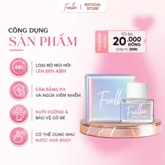 Foellie Inner Perfume Eau De Ciel 5ml - Nước Hoa Vùng Kín Cao Cấp Hàn Quốc - Hương Hoa Hồng Trắng