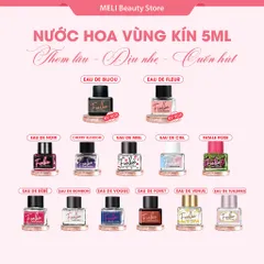 Nước Hoa Vùng Kín hương thơm sang trọng Foellie 5ml Chính Hãng Hàn Quốc | 13 Mùi Hương Cao Cấp, Lưu Hương Lâu