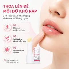 Topicrem Ultra Hydratant Stick Lèvres Son Dưỡng Môi Dưỡng Ẩm Phục Hồi Môi Khô Nứt Nẻ