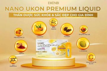 Nước Nghệ Nano Ukon Premium Liquid Eikenbi Nhật Bản
