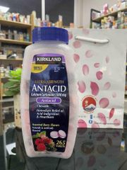 Viên uống Kirkland Antacid của Mỹ hỗ trợ dạ dày, đầy hơi 265 viên 799892