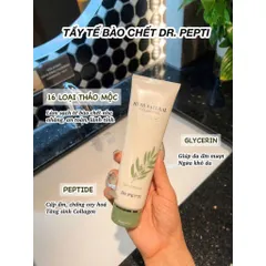 Tẩy Da Chết DR.PEPTI+ Herb Natural Peeling Gel 130ml của Hàn Quốc