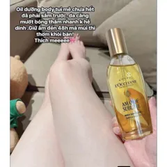 10 ml dùng thử Body oil hạnh nhân da mịn màng căng bóng mùi thơm sang trọng, dầu dùng massage chuẩn spa