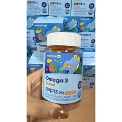 Kẹo dẻo Omega 3 Gummi Hàn Quốc thơm ngon cho bé