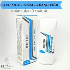Gel bôi Motbi anti acne gel sạch mụn, dịu da, dưỡng ẩm phù hợp với mọi loại da dầu mụn