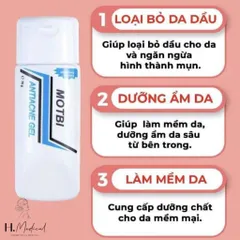 Gel bôi Motbi anti acne gel sạch mụn, dịu da, dưỡng ẩm phù hợp với mọi loại da dầu mụn