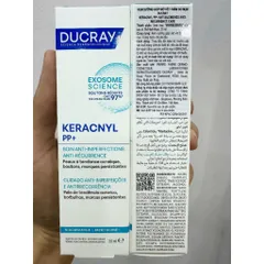 Kem Dưỡng Giảm Mụn, Mờ Thâm, Kiểm Soát Dầu Ducray Keracnyl PP+ 30ml