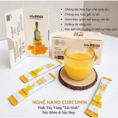 Hộp 30 gói tinh nghệ Nanocumin Alpha nội địa Hàn