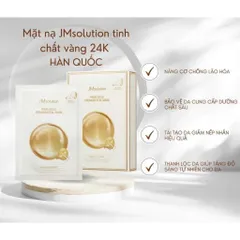 Mặt nạ JM Solution LOẠI PRIME 24K GOLD SIÊU DƯỠNG DA