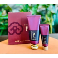 SET SỮA RỬA MẶT WHOO ĐỎ ESSENTIAL FOAM SPECIAL
