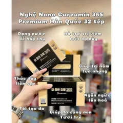 Nghệ Nano Curcumin 365 Hàn Quốc 32 tép