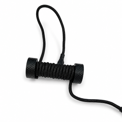 Trục cố định dây cáp xoắn lò xo, thanh cuộn cáp cho bàn phím cơ, dây sạc chắc chắn, decor góc máy