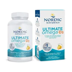 Nordic Naturals Ultimate Omega D3 1280mg + Vitamin D3 1000 IU 120 viên