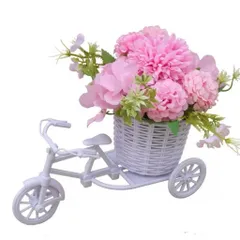 Xe đạp chở hoa siêu đẹp kích thước 18*12*21 cm trang trí,deco