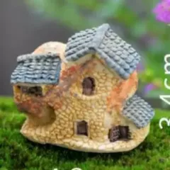 🏡 Mô Hình Nhà Cổ Mini Trang Trí Tiểu Cảnh – Nhà Làng Quê Mini kích thước 4.2*3,5cm