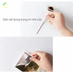 Combo 2 Vỉ có 50 miếng keo dán 2 mặt siêu dính tiện dụng để cố định đồ trang trí,dán ảnh,phụ kiện deco…