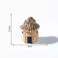 🏡 Mô Hình Nhà Cổ Mini Trang Trí Tiểu Cảnh – Nhà Làng Quê Mini kích thước 4.2*3,5cm