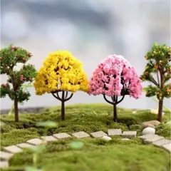 Cây mini trang trí tiểu cảnh nhiều mẫu kích thước khoảng 6,5*5cm,5.9*5cm