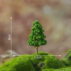 Cây mini trang trí tiểu cảnh nhiều mẫu kích thước khoảng 6,5*5cm,5.9*5cm