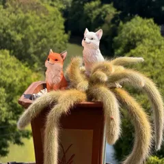 🦊 Mô hình cáo mini trang trí – dễ thương, tinh tế cho không gian sống kích thước 11.5*8cm