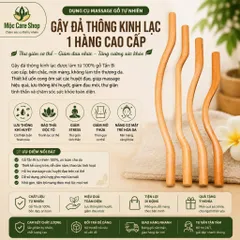 Bộ Gậy Gỗ 4 Món. Đả Thông Kinh Lạc, Giảm Béo, Dưỡng Sinh Đông Y, Lưu Thông Khí Huyết Dùng Trong Spa,