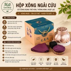 Hộp xông ngải cứu đa năng - Dùng cho toàn bộ cơ thể