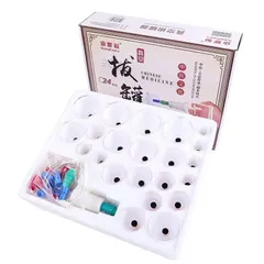 Bộ Giác Hơi Chân Không 24 cốc và 32 cốc Không Dùng Lửa | Giác Hơi Dùng Tri Liệu Giúp Thư Giãn Đả Thông Kinh Lạc