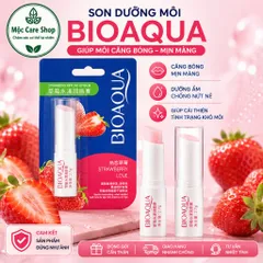 Son Dưỡng Môi Bioaqua Lip Balm Chăm Sóc Phục Hồi Môi, Dưỡng Ẩm Chống Nứt Nẻ Mô Hàng chauanr spai