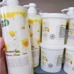 COMBO HOA CÚC CHĂM SÓC DA MẶT SPA - TẨY TẾ BÀO CHẾT, SỮA RỬA MẶT, KEM MASSAGE, DUNG DỊCH HOA CÚC CHÍNH HẴNG