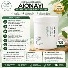 Kem Máy DDS AIONAYI Kem Chạy Máy Điện Sinh Học, Massage toàn thân, khai thông Kinh Lạc 1kg -Sẵn Hàng]